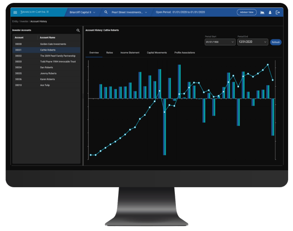 Investor Account History-Dark Mode_Desktop