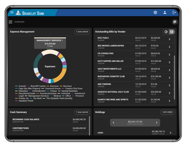 Personal Expense Management Dashboard-Dark Mode_Tablet-HR